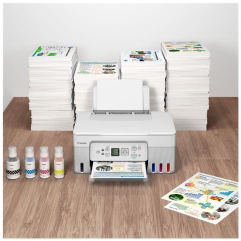 Stampante PIXMA G3571 Inkjet a Colori A4 11 ppm (B / N) 6 ppm (a Colori) Wi-Fi Ethernet USB /WiFi - Foto 4