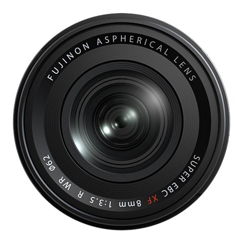 FUJINON XF8mmF3.5 R WR MILC Obiettivo ultra-ampio Nero - Foto 1