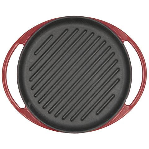 Griglia Ferro Fuso Rosso (25 Cm) - Foto 1