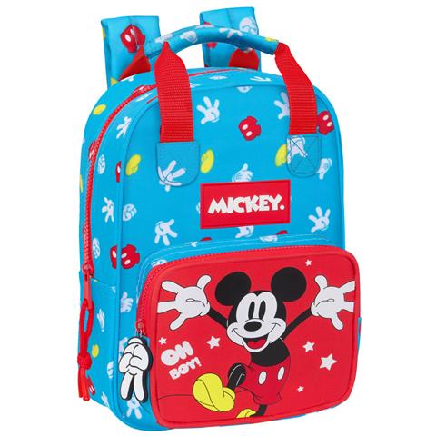 Zaino Scuola Fantastic Azzurro Rosso 20 X 28 X 8 Cm - Foto 1