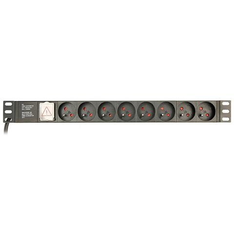 Multipresa 19' 8 Tomas Schuko Con On /off Switch Eg-pdu-014-f (3 M) - Foto 2