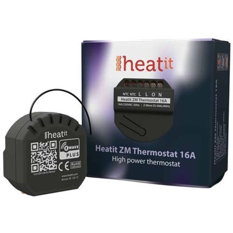 Modulo Commutatore Z-wave+ 700 Zm A Relè Singolo - Heatit 4512671 - Foto 1