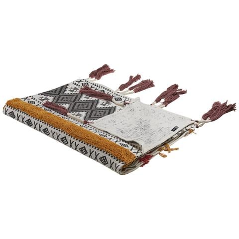 Coperta Ambala Cotone 130 X 180 Cm Multicolore - Foto 9