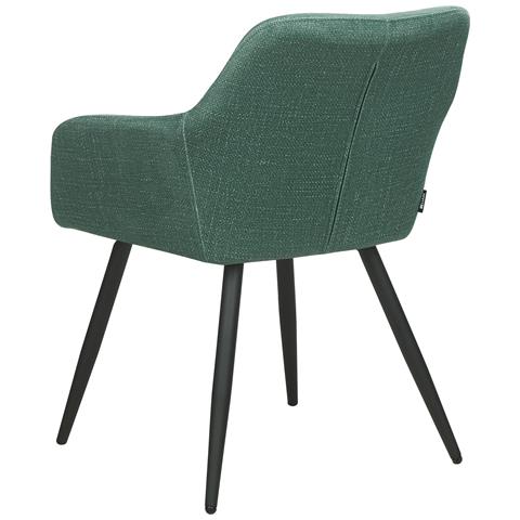 Set Di 2 Sedie Velluto Verde Casmalia - Foto 2
