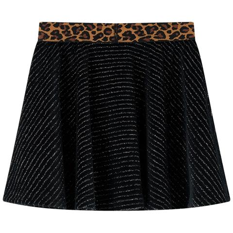 Gonna Da Bambina Con Vita Leopardata Nera 92 - Foto 2