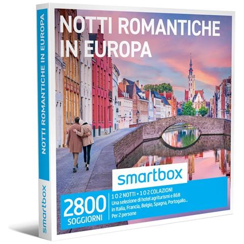 Cofanetto Regalo Coppia - Notti Romantiche In Europa - Idee Regalo Originale - Foto 1