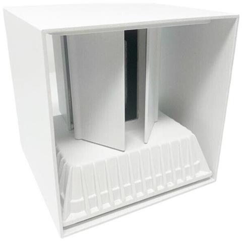 Applique A Parete Faretto 52 Led Luce Calda 22 Watt Esterno Interno Ip65 Es66bc - Foto 2