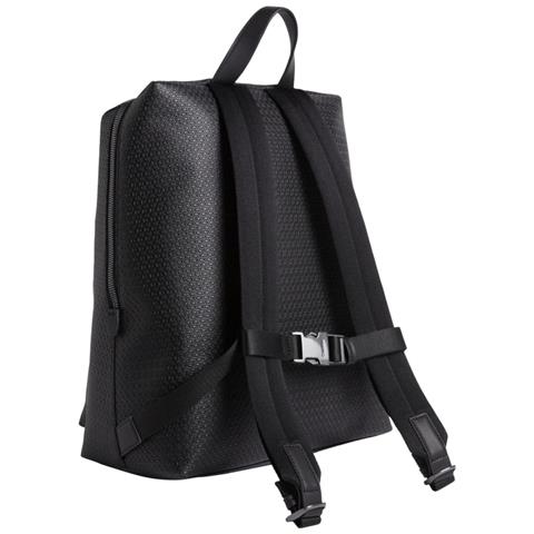 Minimalism Squared Backpack Zaino Sintetico Borse Uomo Nero Eu One Size, K50k510802 Bax - Foto 2