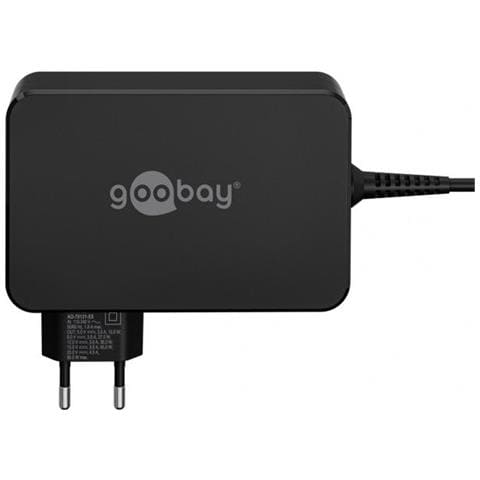 Goobay 65420 Caricabatterie Per Dispositivi Mobili Computer Portatile Nero Ac Ricarica Rapida Interno - Foto 3