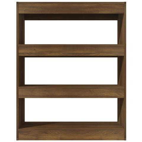 Lusso Casadino -  Libreria/divisorio Rovere Marrone 80x30x103cm Legno Multistrato - Foto 2
