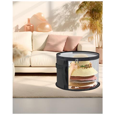 Borsa Porta Cappelli Pieghevole Con Manico - Foto 2