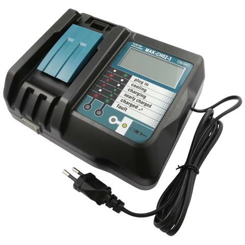 Caricabatteria Marca Dell'utensile Makita Potenza 14,4v E 18v - Foto 2