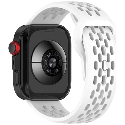 Cinturino Di Ricambio In Silicone Traforato Compatibile Con Huawei Watch Fit 4, Fit 4 Pro E Fit 3 White - Foto 2