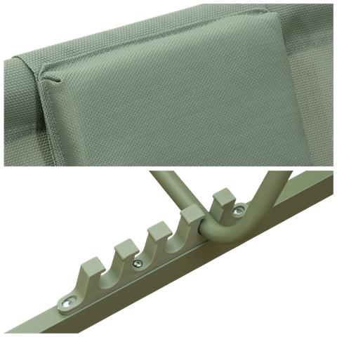 Set Di 2 Sedie Cyprus - Struttura In Textilene Verde Salvia /verde Salvia - Foto 10