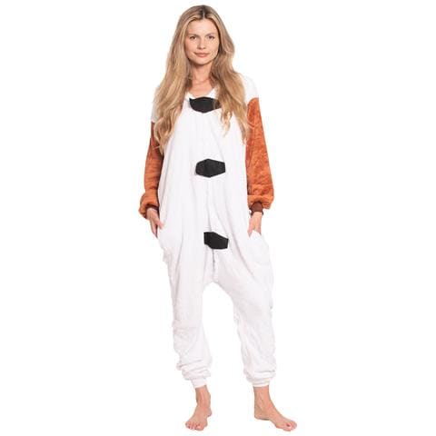 Pigiama Da Donna Tuta Kigurumi Costume Onesie Pupazzo Di Neve Olaf 175-185 Cm Xl - Foto 7