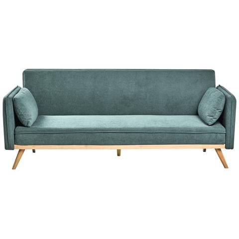 Divano Letto Asaa Tessuto Verde Chiaro - Foto 2