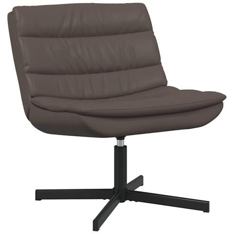 Sedia girevole Marrone 63 x 75 x 76 cm Pelle sintetica - Foto 1