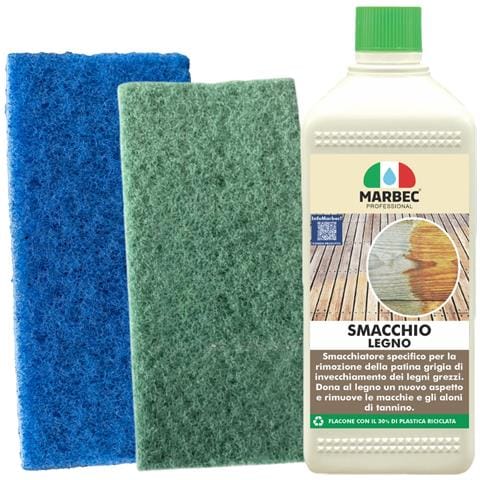 Marbec Kit Restuara Legno Oliato Opaco Per Il Restauro Fai Da Te Di Pavimenti In Parquet Oliato Opaco. Dona Al Materiale Una Nuova Protezione Idrorepellente E Antimacchia. - Foto 3