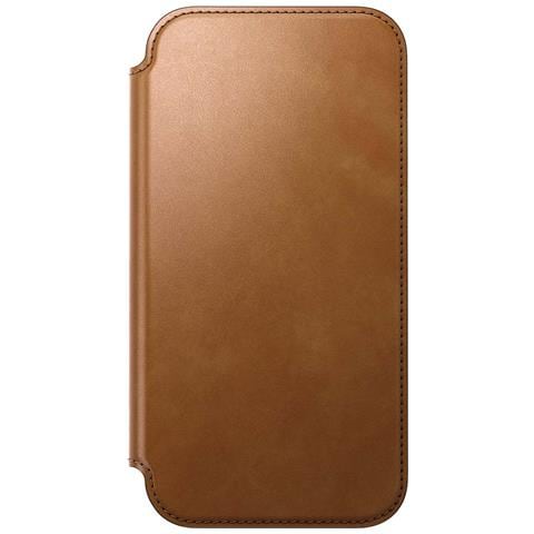 Custodia A Portafoglio Per Iphone 17 Pro Max Magsafe In Pelle Serie Moderna, Marrone Chiaro - Foto 5