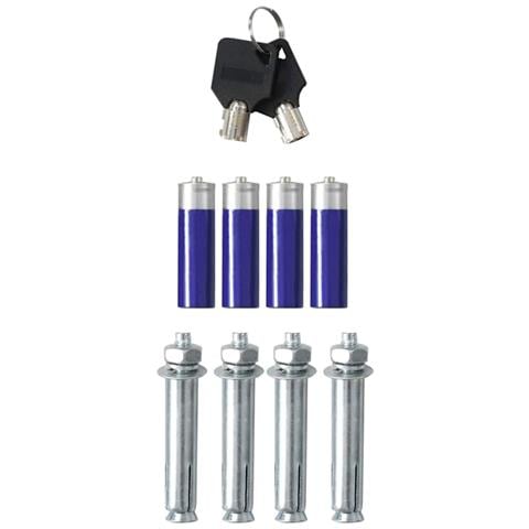 Cassetta di sicurezza digitale Grigio scuro 35 x 31 x 80 cm - Foto 9