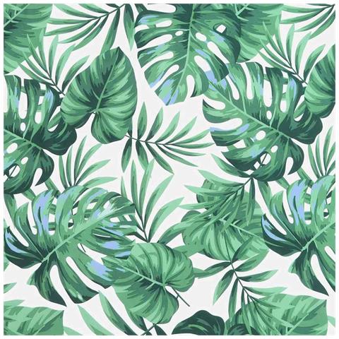 Cuscini per sedie 4 pcs Motivo Foglia 50 x 50 x 4 cm - Foto 7