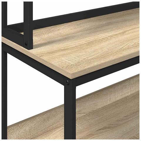 Mensola da cucina Rovere Sonoma 100 x 40 x 168 cm - Foto 9