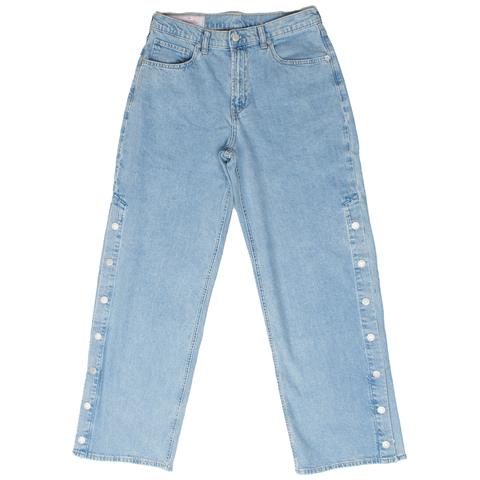 Jeans A Gamba Larga 601168 Da Donna - Foto 1