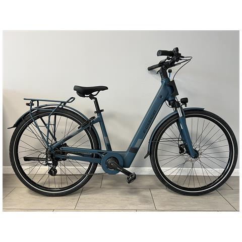 Bici Misura 28 Donna E-bike City 7v Batteria Integrata 36v 15ah Motore Etrotek 250w Bicicletta Elettrica Freni Idraulici - 43 Petrolio Titanio Opaco - Foto 1