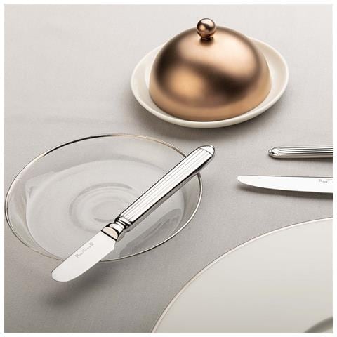 Ellade Set posate 24 pezzi in acciaio inox 18/10 - set per 6 persone- Design classico forgiato a mano, eleganza senza tempo - Foto 2