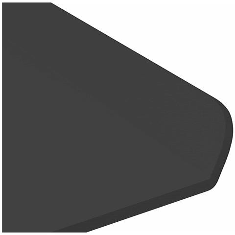Scaffale da parete con lo scaffale 3 pcs Nero 80 x 9 x 2.5 cm - Foto 9