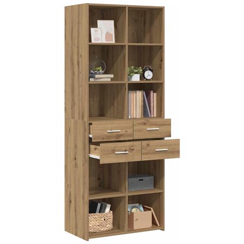 Libreria Rovere artigianale 30 x 42.4 x 185.2 cm - Foto 2