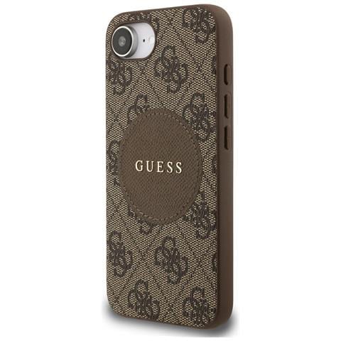 Custodia Per Telefono Guess Marrone Con Logo 4g Magsafe Per Iphone 16 - Foto 2