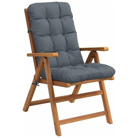 Cuscini per Sedia Alta in 6 Pezzi VIANEN 6 pcs 100% Poliestere - Foto 2