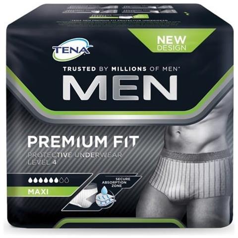 Mutandina Assorbente Maschile Tena Men Premium Fit Livello 4 L /Xl 8 Pezzi - Foto 1