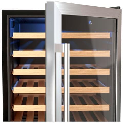Cantinetta vino CAVC48, 48 bottiglie, 128L, 6 ripiani in legno, temperatura regolabile da 4 a 18°C - Foto 5