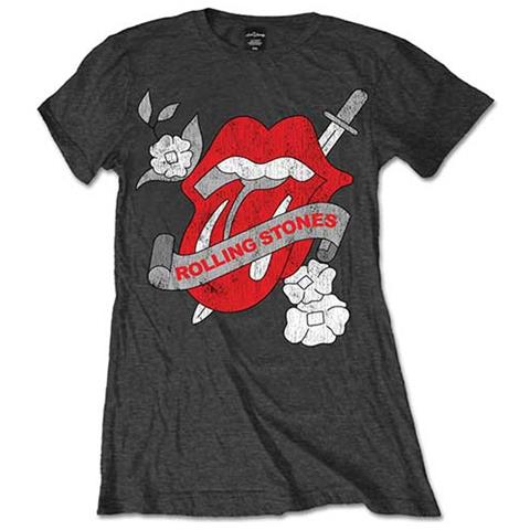 Rolling Stones (The) - Vintage Tattoo (T-Shirt Donna Tg. L) - Foto 1