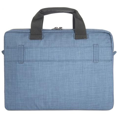 Borsa per Notebook fino a 13.3" in Nylon Colore Blu - Foto 8
