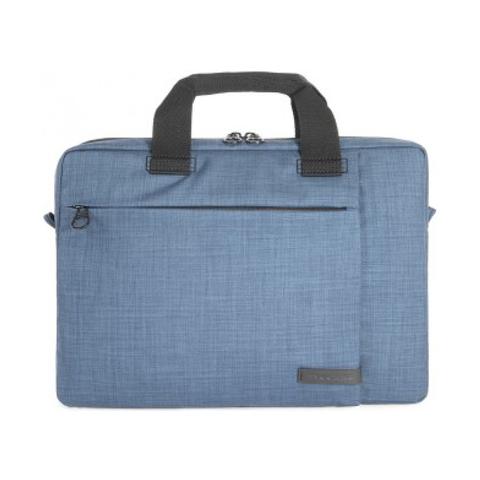 Borsa per Notebook fino a 13.3" in Nylon Colore Blu - Foto 2