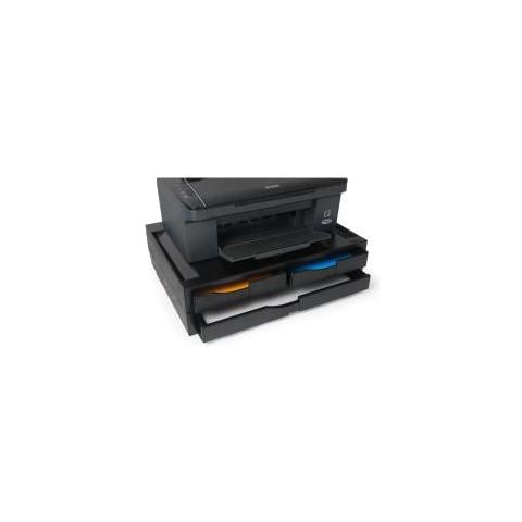 A3 / A4 Printer Organizer - Plastica, Nero - Foto 1