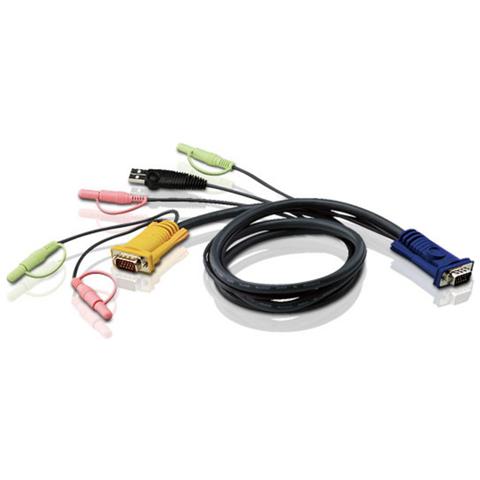 Cavo KVM Aten - USB - 1,80 m - 1 Pacco - Foto 1