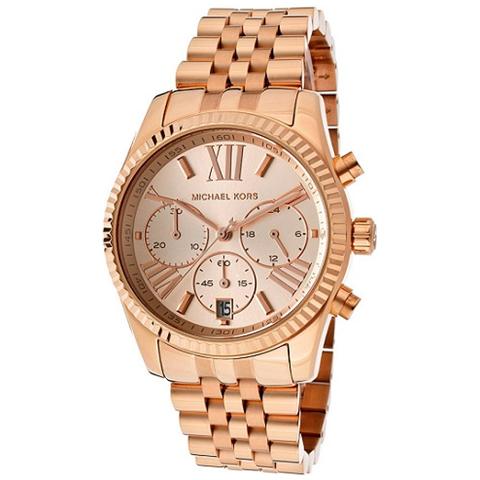 Orologio Unisex mk5569 al quarzo cinturino in acciaio - Foto 2