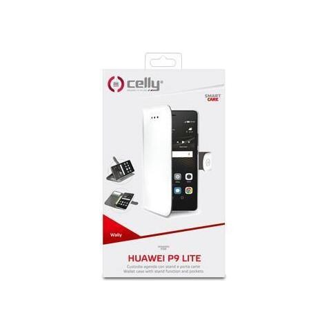 Custodia Wally in Similpelle per P9 Lite - Colore Bianco - Foto 4