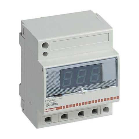 Voltometro Amperometro Digitale 4 Moduli F3va - Foto 1