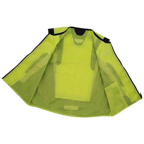 Gilet Alta Visibilità Cartarinfrangnete Fluo Sicurezza Moto Auto Bici Fluo 3x - Foto 2