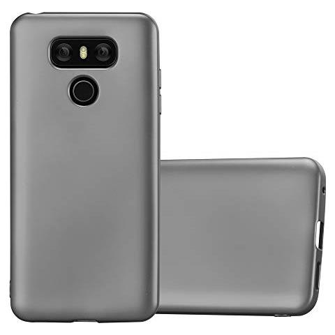 Custodia Compatibile Con Lg G6 In Grigio Metallico - Coperchio Protettivo In Silicone Tpu Flessibile - Foto 1