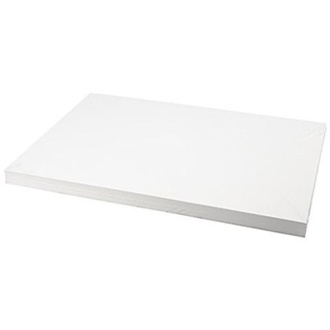 Cartoncino, Formato A2, 42 X 60 Cm, 250 Cm, Bianco, 100 Fogli - Foto 2
