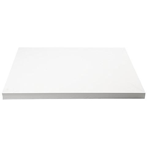 Cartoncino, Formato A2, 42 X 60 Cm, 250 Cm, Bianco, 100 Fogli - Foto 3