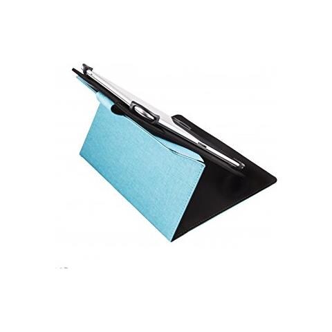 SilverHT 111931340199 10.1" Custodia a libro Nero, Blu custodia per tablet - Foto 1