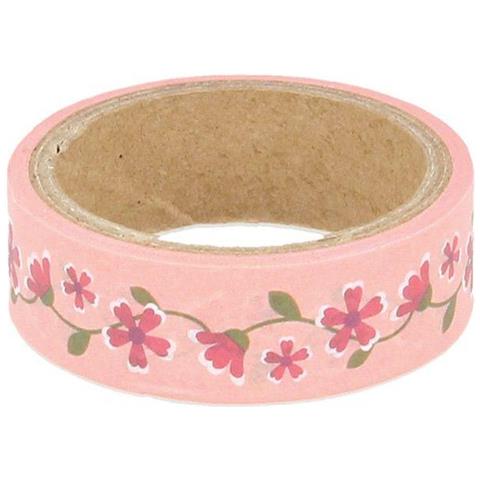 Washi Tape 5 M X 1,5 Cm - Fiori - Foto 1
