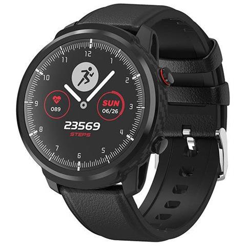 Chronus - Smartwatch Orologio Intelligente Chronus, Impermeabile Ip68,  Orologio Intelligente Fitness Con Contapassi Con 9 Sport,  Cardiofrequenzimetro, Monitoraggio Del Sonno, Gps (nero) - ePRICE